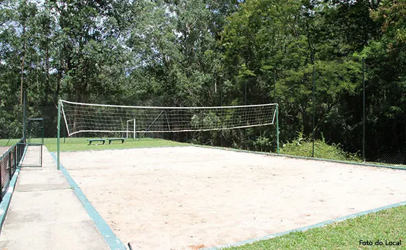 Quadra de vôlei de areia